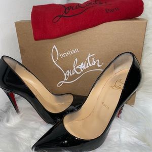 120 So Kate, patent black, size 39.5 👠